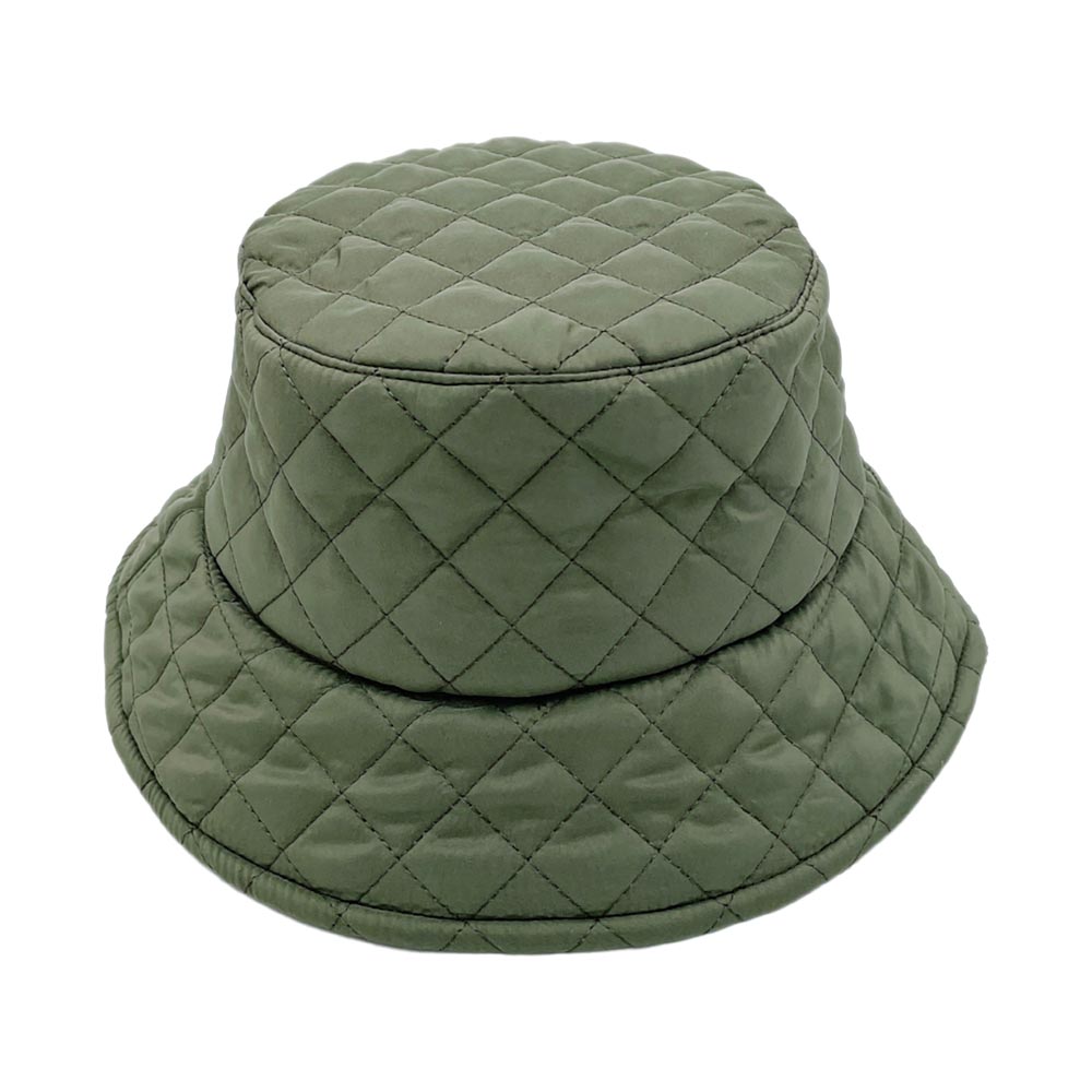 HATEGORY Quilted Padding Bucket Hat