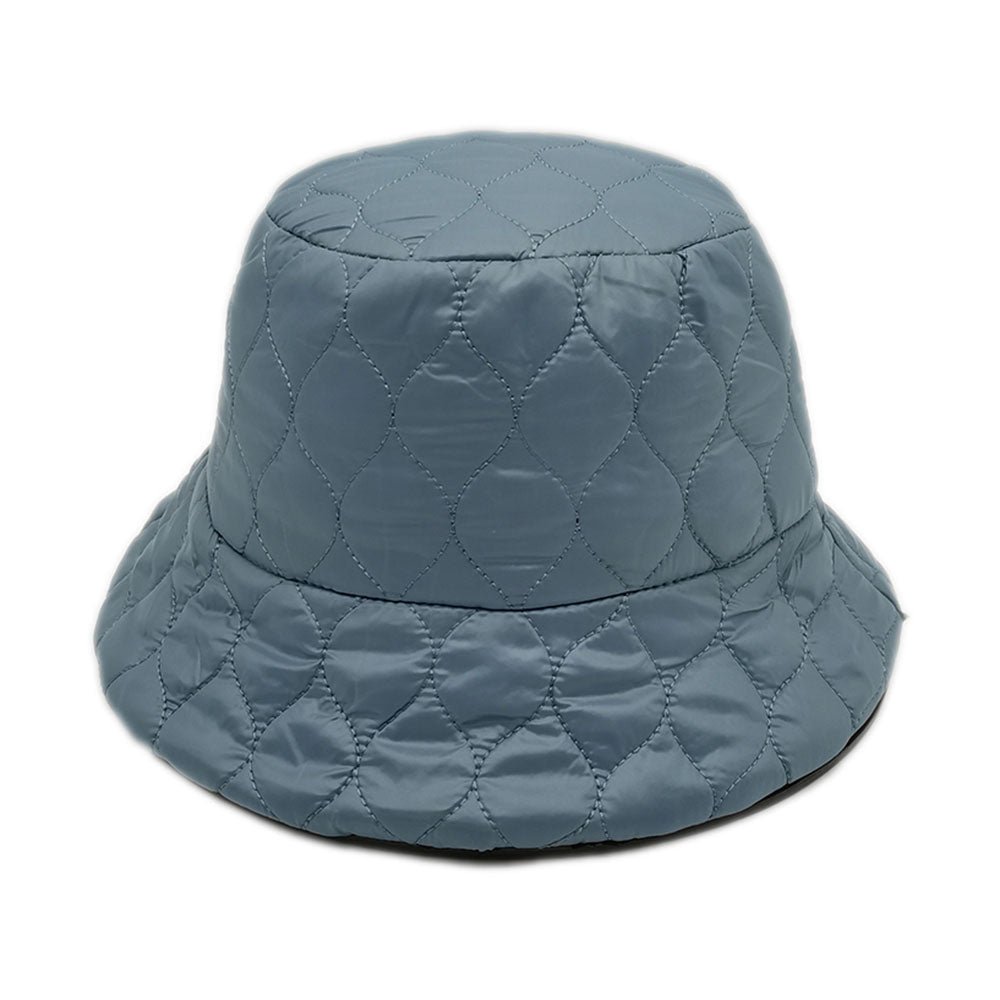 HATEGORY Wave Padded Puffer Bucket Hat