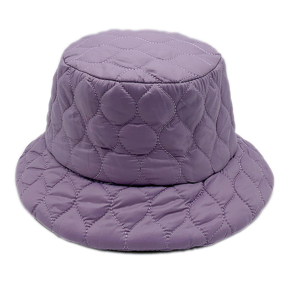 HATEGORY Wave Padded Puffer Bucket Hat