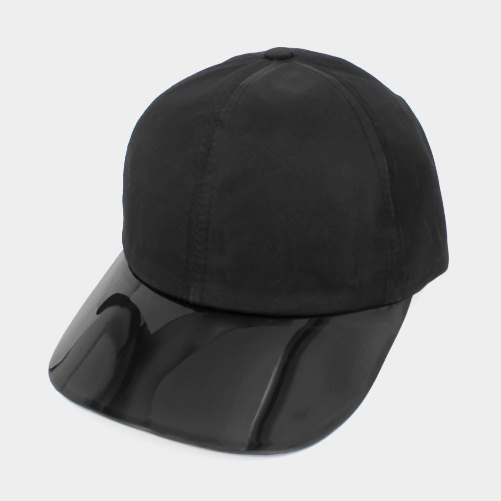 HATEGORY Transparent Brim Baseball Cap