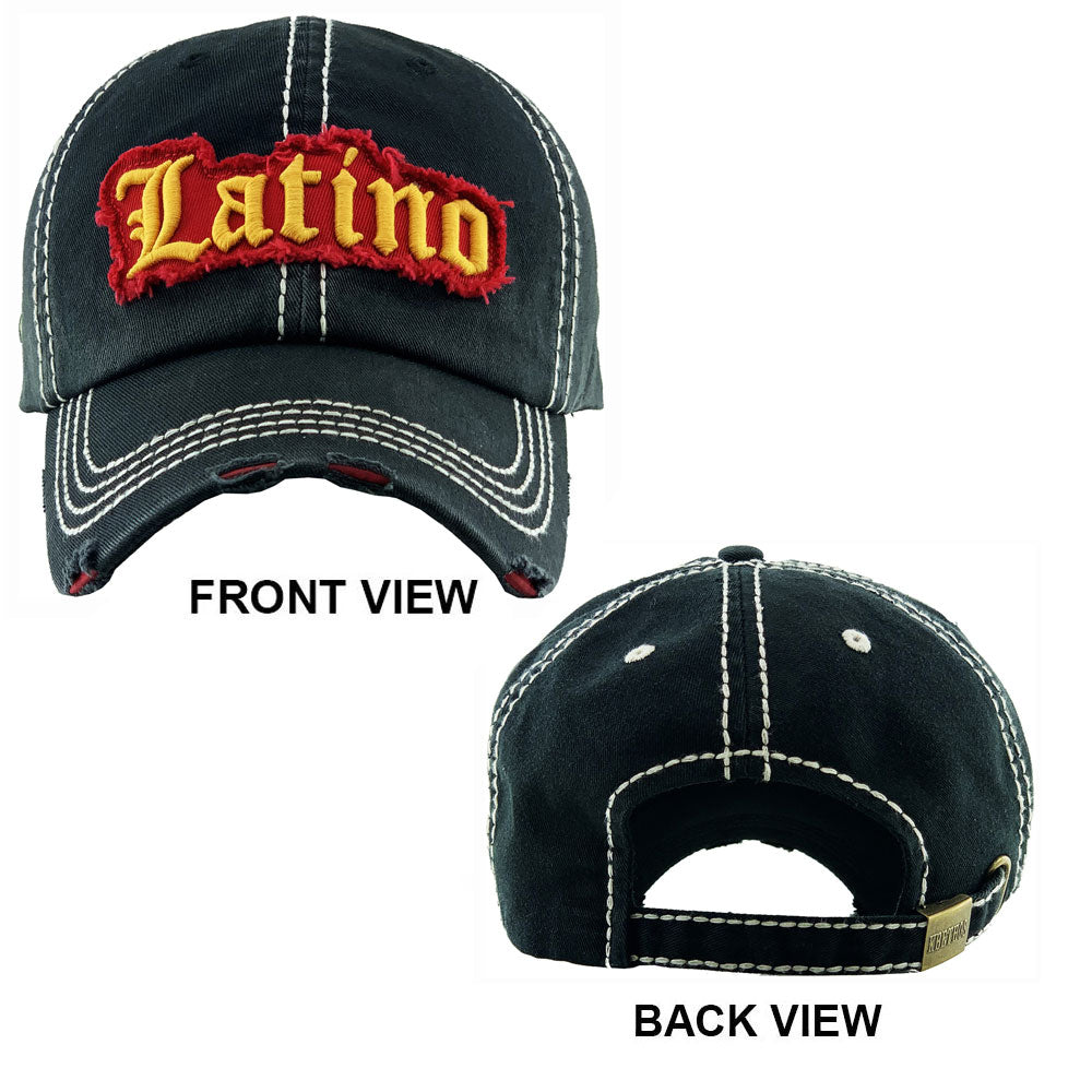 HATEGORY Latino Vintage Baseball Cap