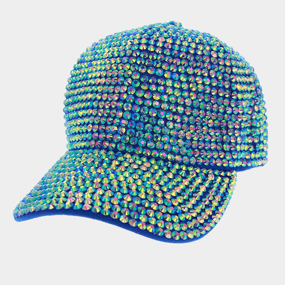 HATEGORY Stone Embellished Baseball Cap