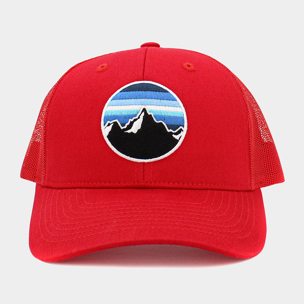 HATEGORY Ridgeline Mountain Mesh Back Trucker Hat
