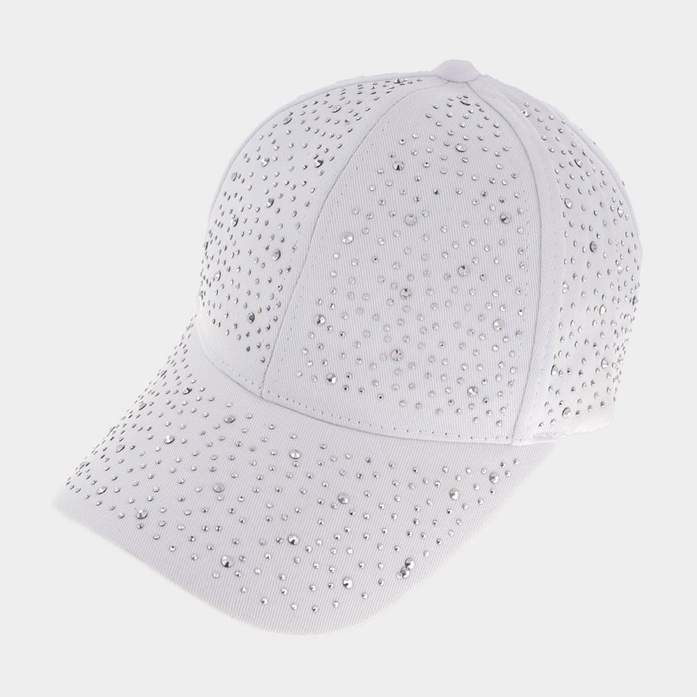 HATEGORY Bling Solid Baseball Cap