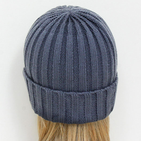 HATEGORY Striped Acrylic Beanie