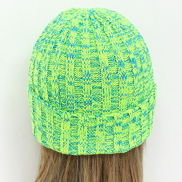 HATEGORY Acrylic Linear Weave Beanie