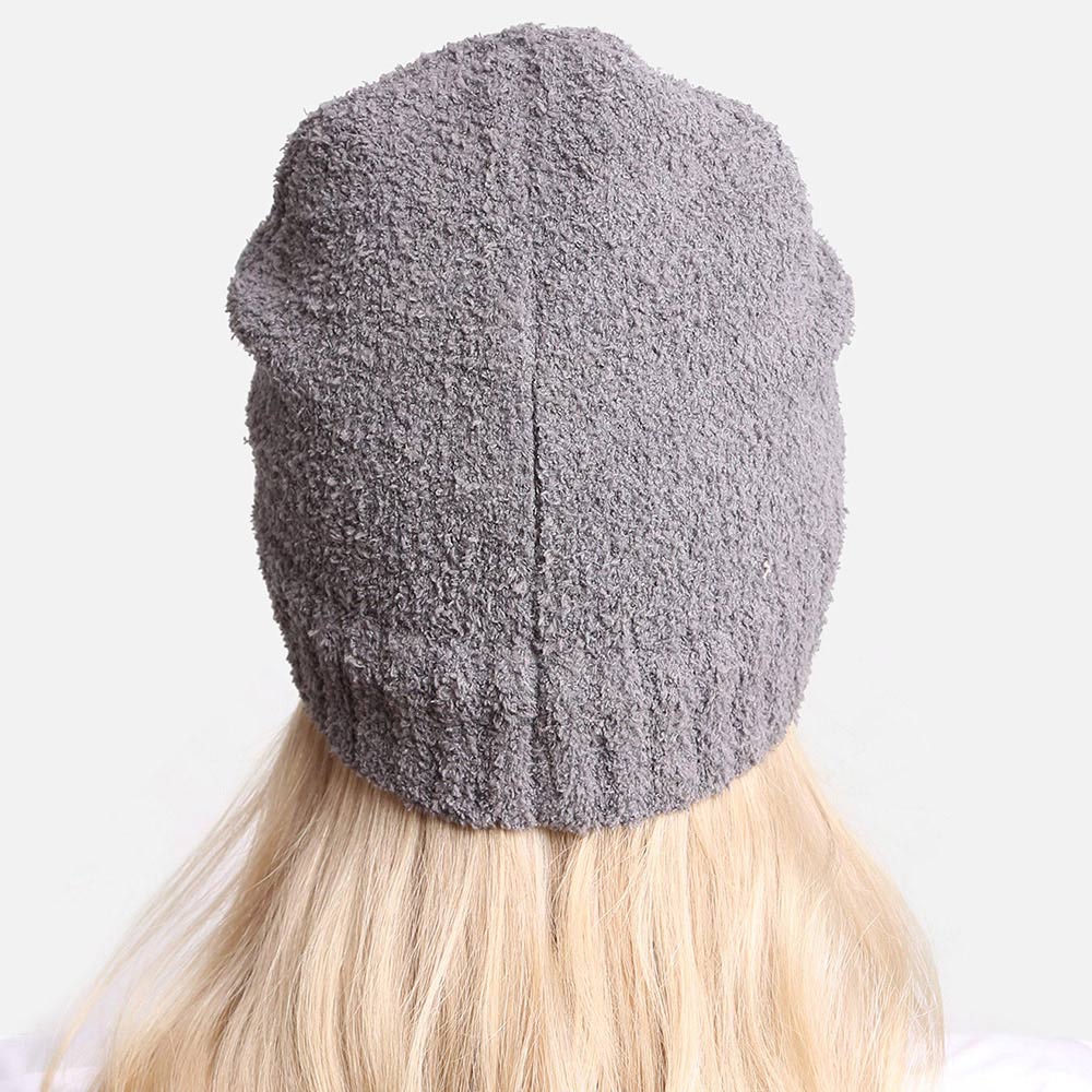 HATEGORY Solid Knit Beanie Hat