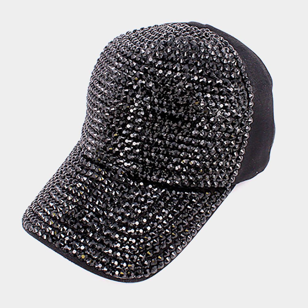 HATEGORY Bling Studded Baseball Cap