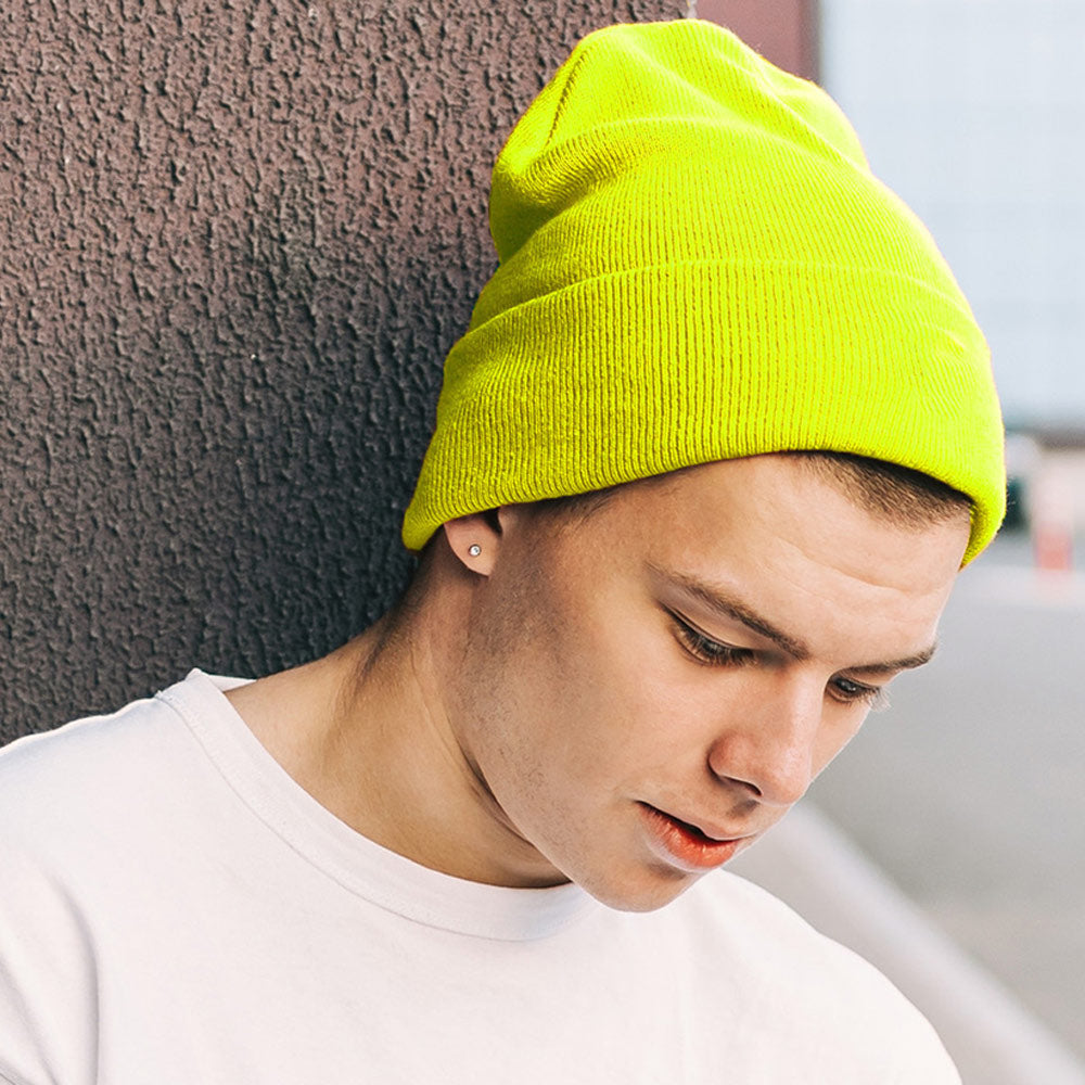 HATEGORY Soft Basic Beanie Hat