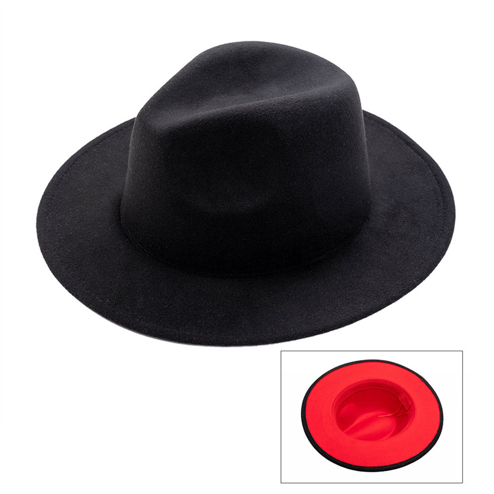 HATEGORY Solid Panama Hat