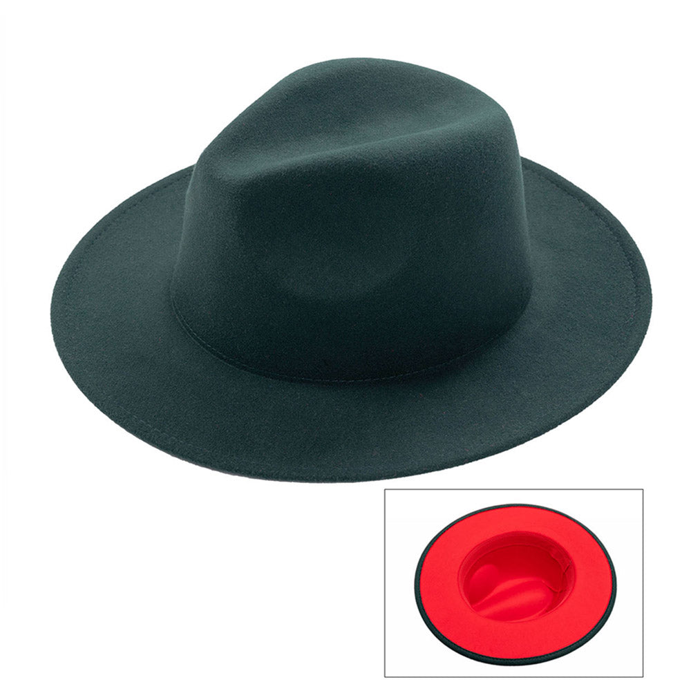 HATEGORY Solid Panama Hat