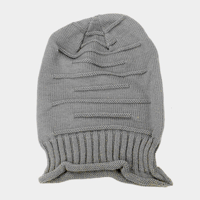 HATEGORY Solid Knit Beanie Hat