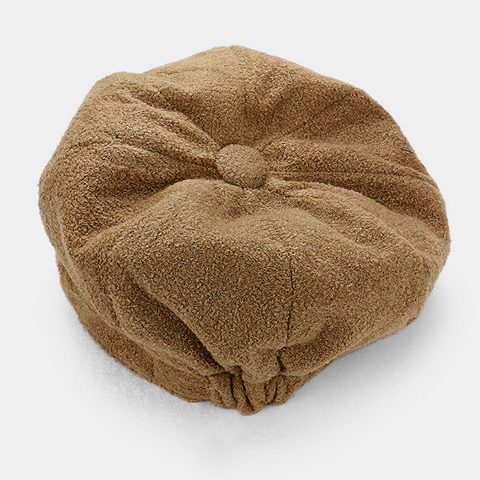 HATEGORY Solid Soft Baker Boy Hat