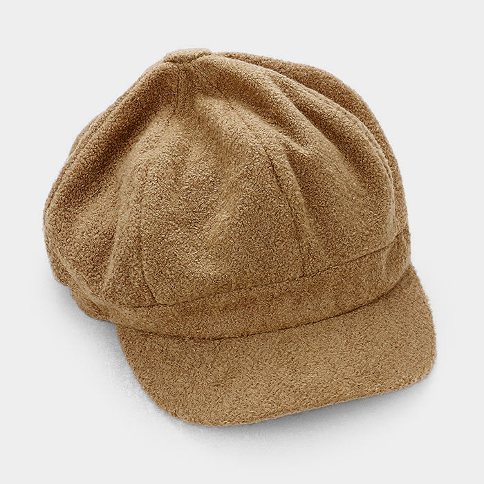 HATEGORY Solid Soft Baker Boy Hat