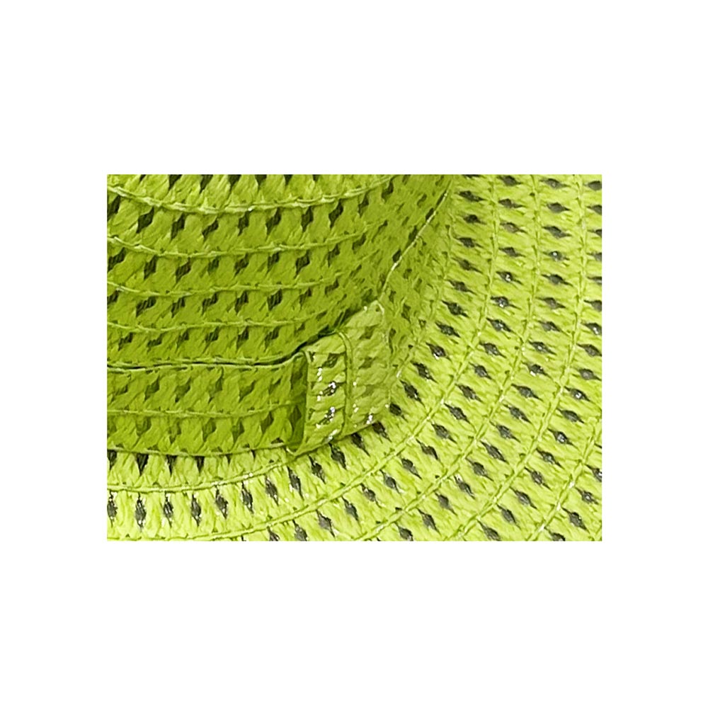 HATEGORY Open Weave Wide Brim Straw Sun Hat