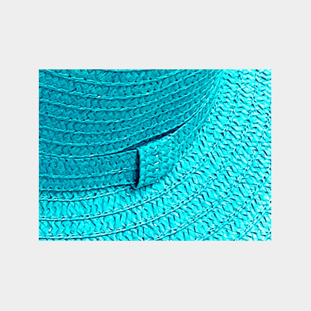 HATEGORY Solid Straw Sun Hat