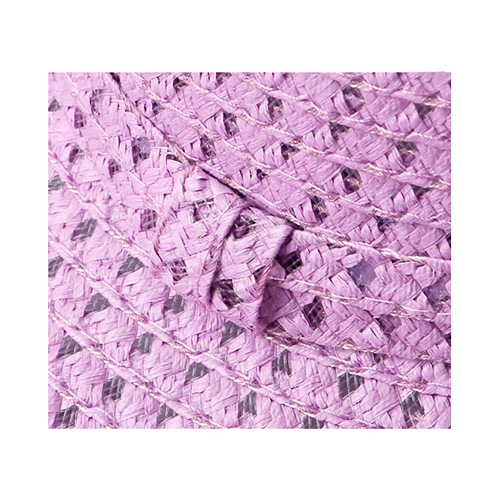 HATEGORY Cut Out Straw Sun Hat