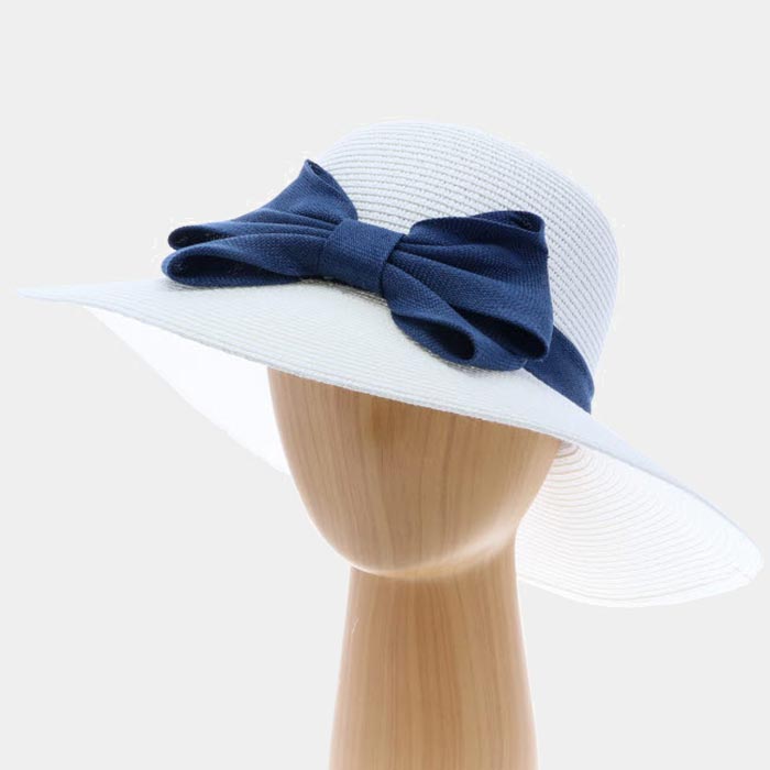 HATEGORY Straw Hat With Bow