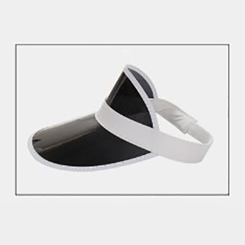 HATEGORY Transparent Fashion Visor Sun Hat