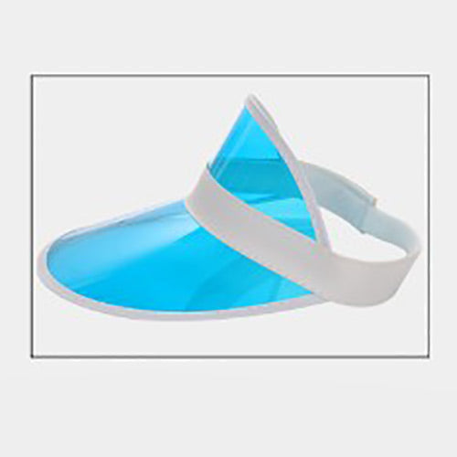 HATEGORY Transparent Fashion Visor Sun Hat