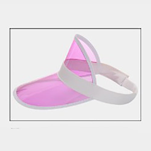 HATEGORY Transparent Fashion Visor Sun Hat