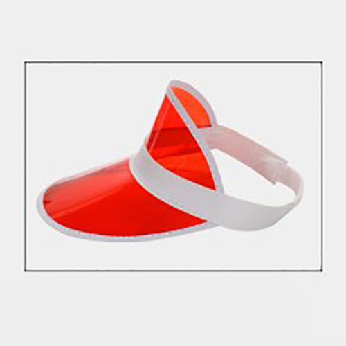 HATEGORY Transparent Fashion Visor Sun Hat