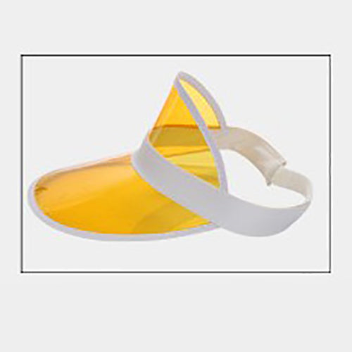HATEGORY Transparent Fashion Visor Sun Hat