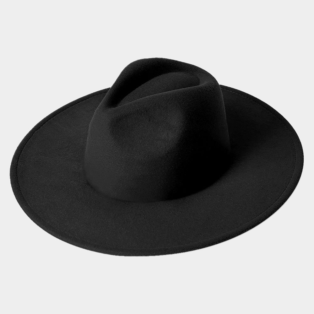 HATEGORY Solid Panama Hat