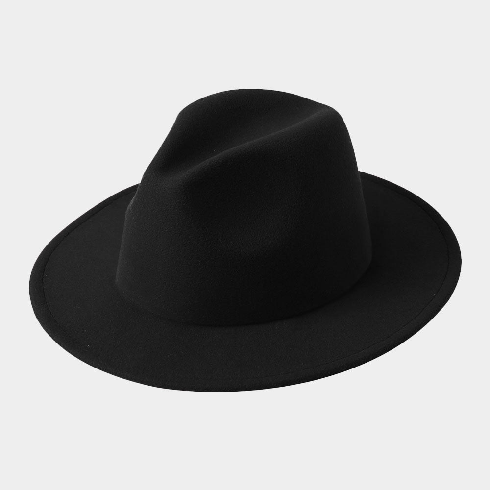 HATEGORY Solid Fedora Hat