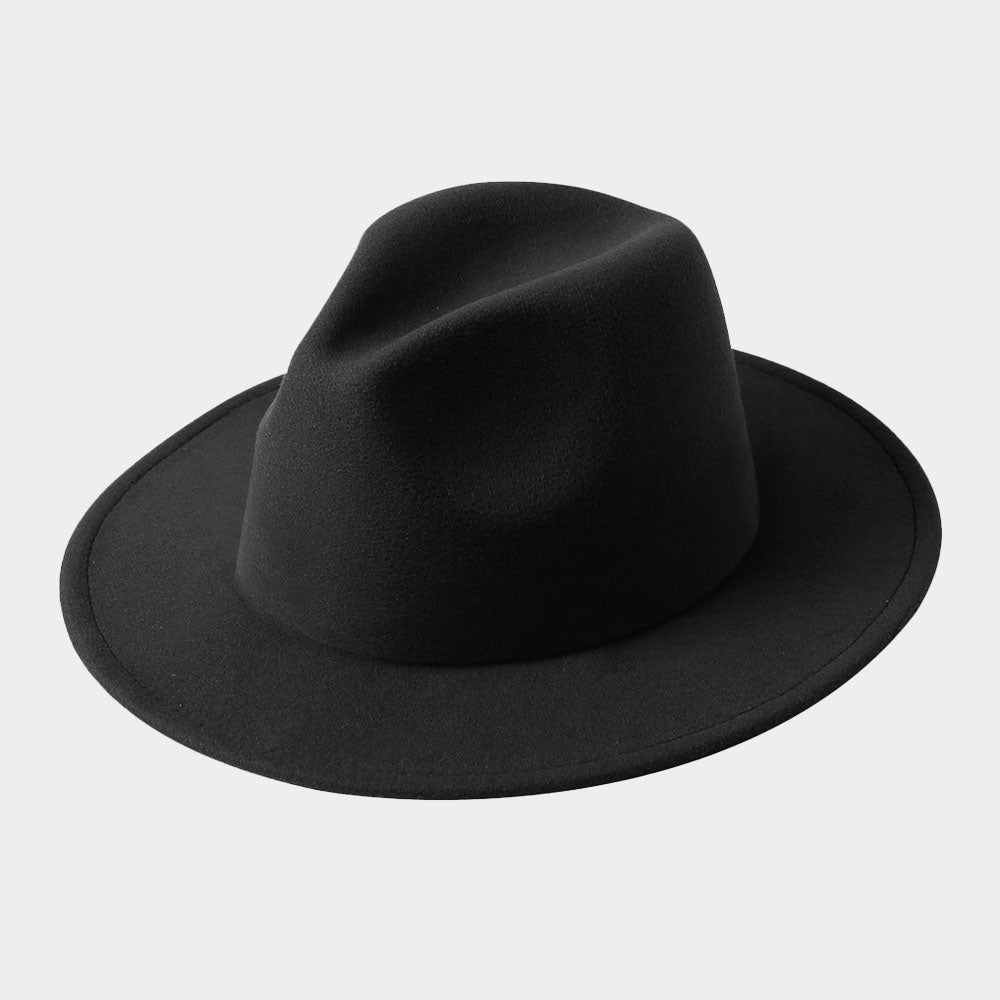 HATEGORY Solid Fedora Hat