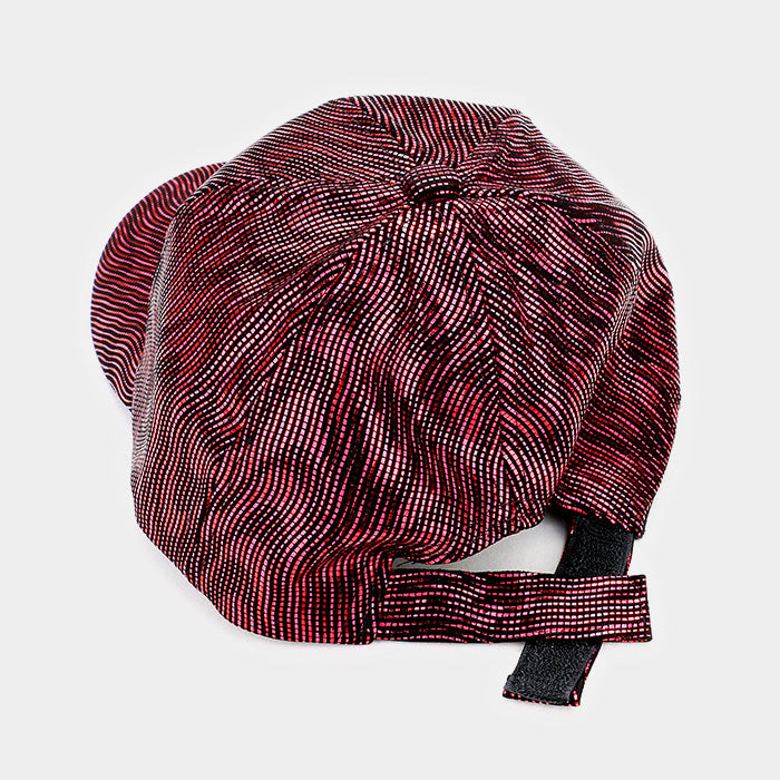 HATEGORY Wavy Pattern Baseball Cap