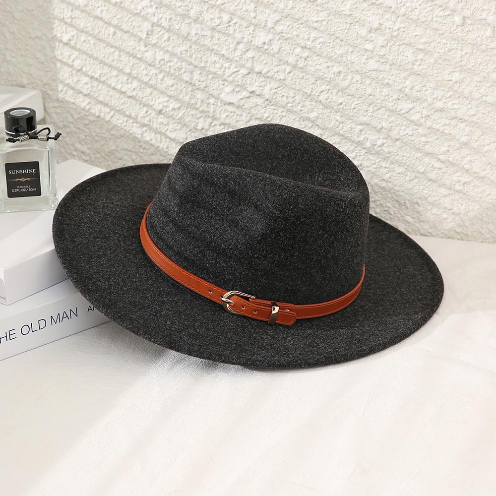 HATEGORY Belt Style Trim Panama Hat