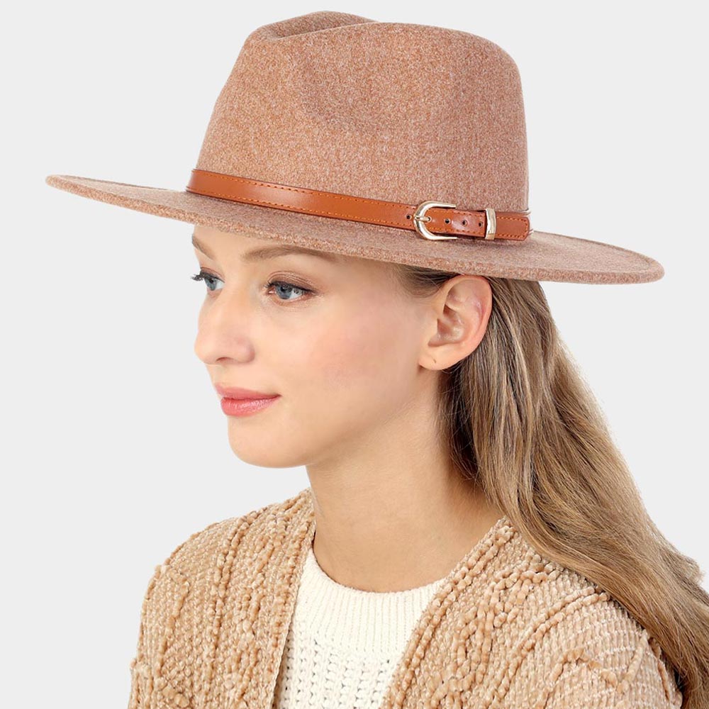 HATEGORY Belt Style Trim Panama Hat