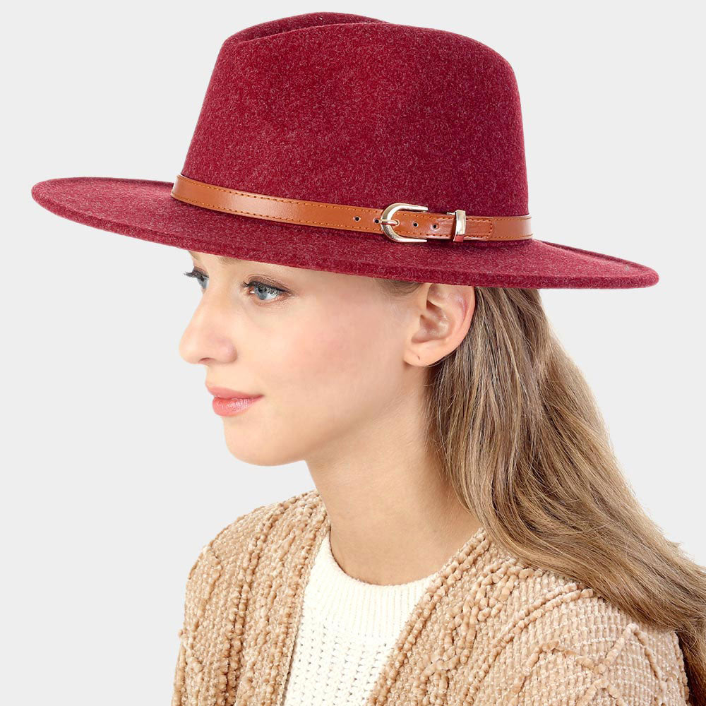 HATEGORY Belt Style Trim Panama Hat