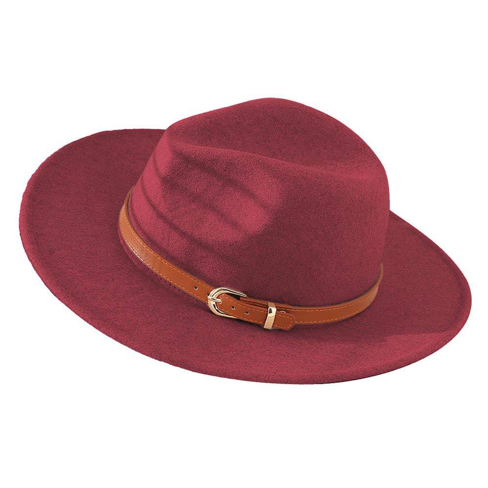 HATEGORY Belt Style Trim Panama Hat