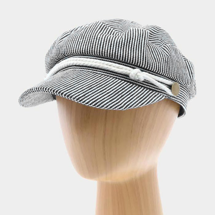 HATEGORY Sailor Stripes Captain Hat