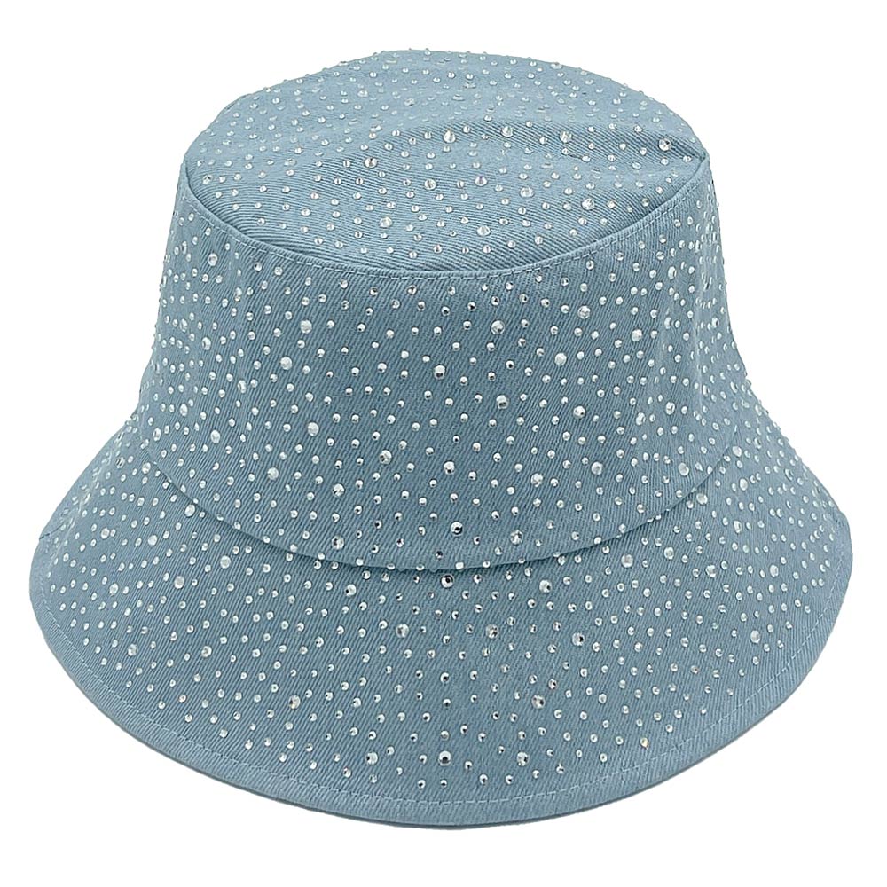 HATEGORY Stone Denim Bucket Hat