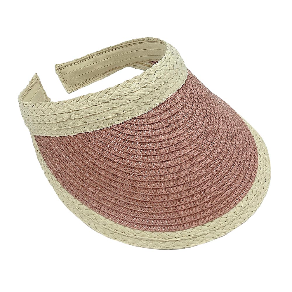 HATEGORY Straw Sun Visor Hat