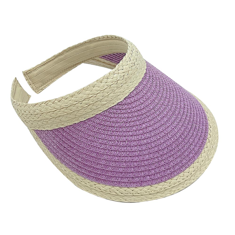 HATEGORY Straw Sun Visor Hat