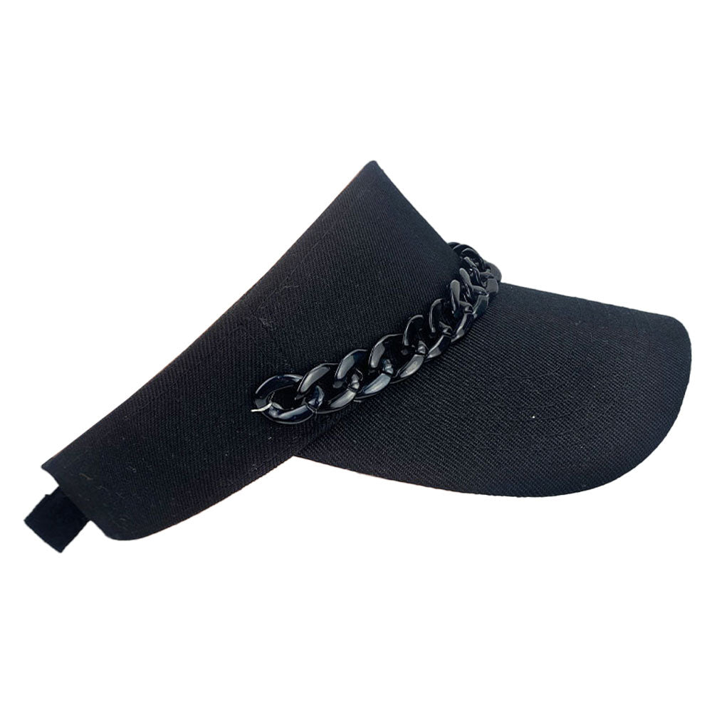 HATEGORY Chain Band Visor Hat