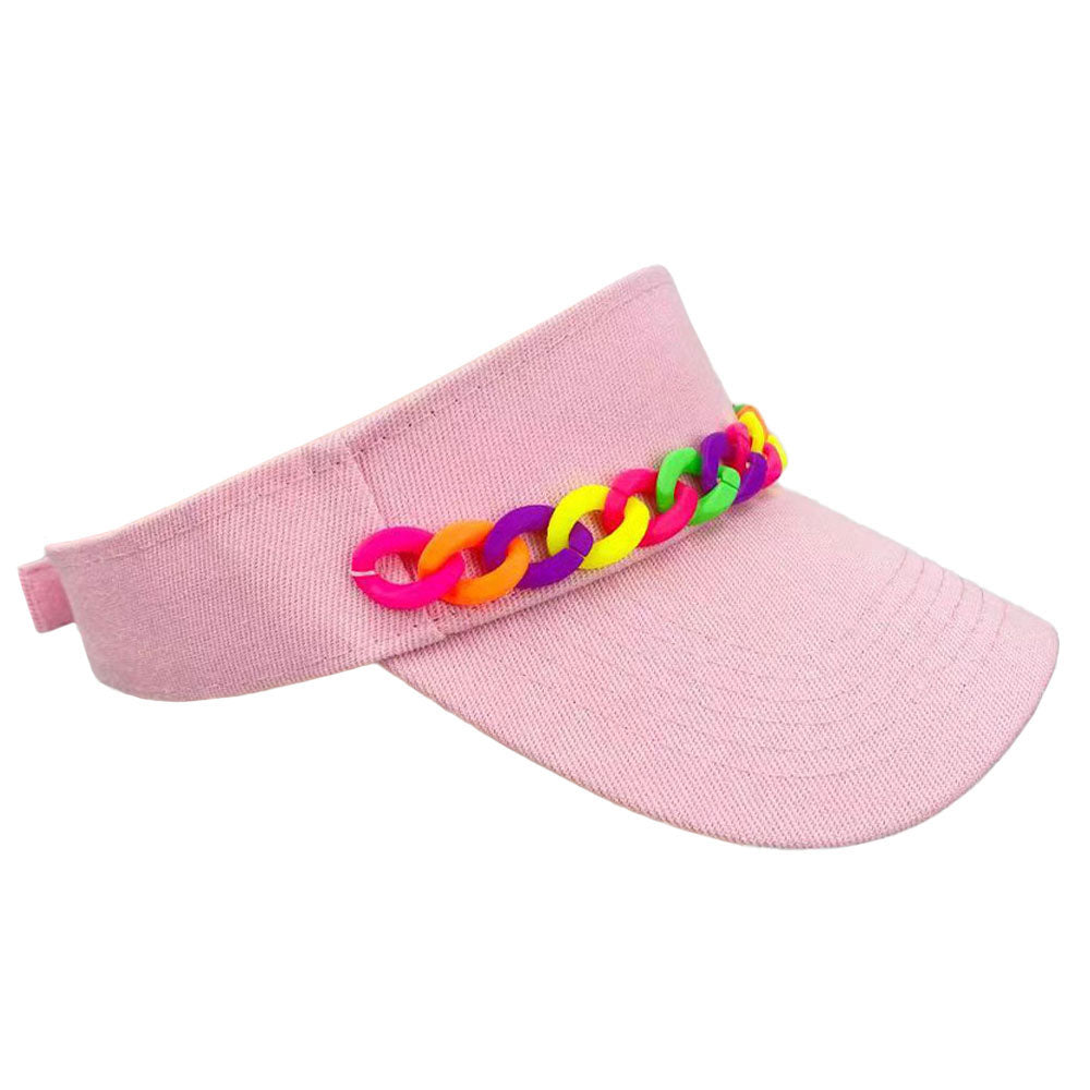 HATEGORY Chain Band Visor Hat