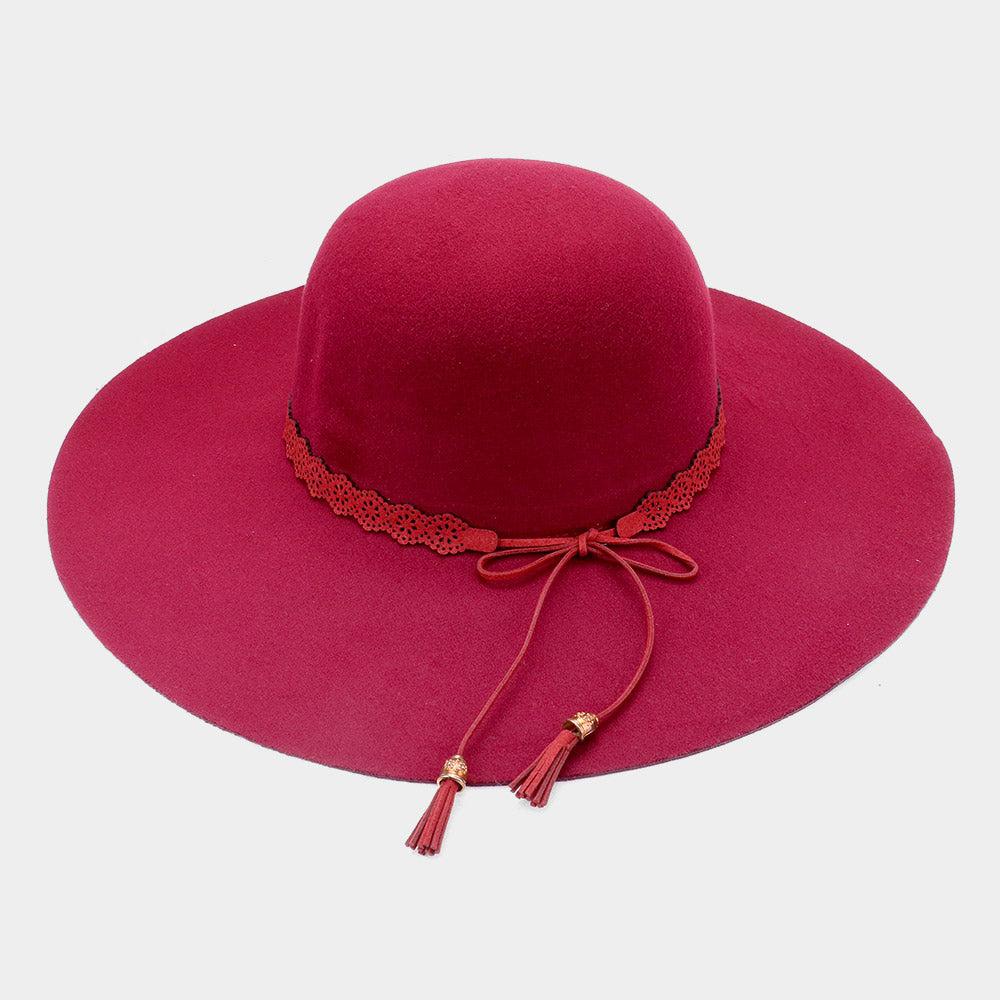 HATEGORY Cotton Blend Felt Floppy Hat