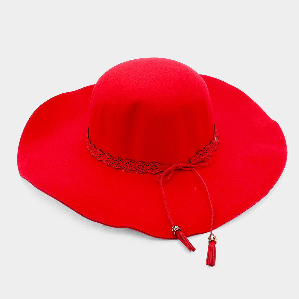 HATEGORY Cotton Blend Felt Floppy Hat
