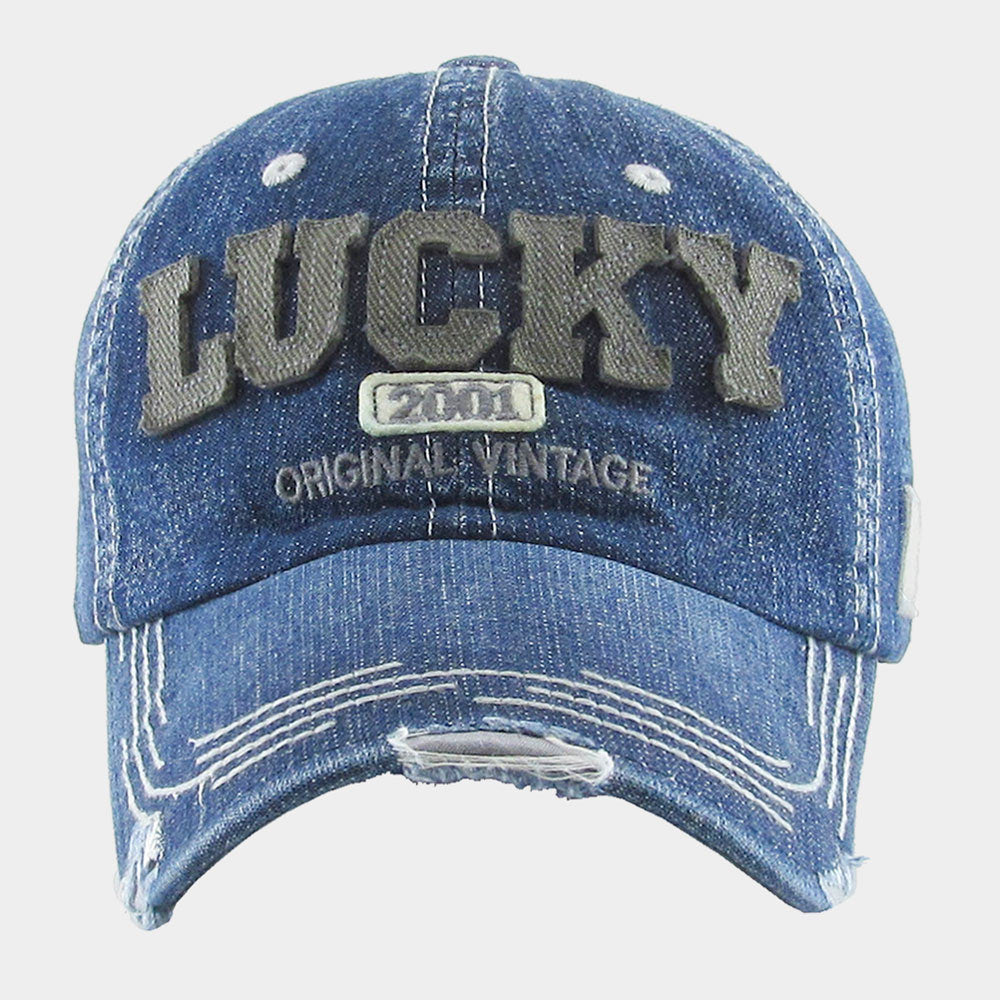 HATEGORY LUCKY 2001 ORIGINAL VINTAGE Baseball Cap