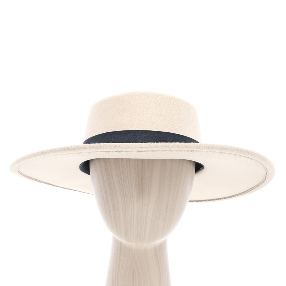 HATEGORY Wide Brim Panama Hat