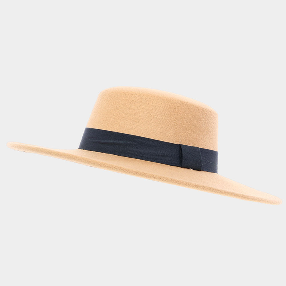 HATEGORY Wide Brim Panama Hat