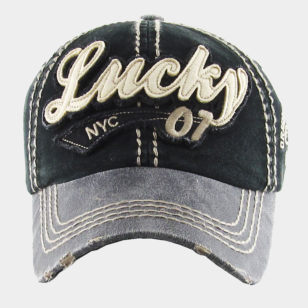 HATEGORY Lucky Vintage Baseball Cap