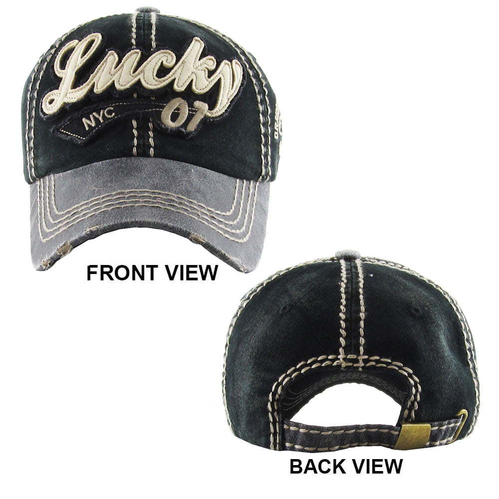HATEGORY Lucky Vintage Baseball Cap