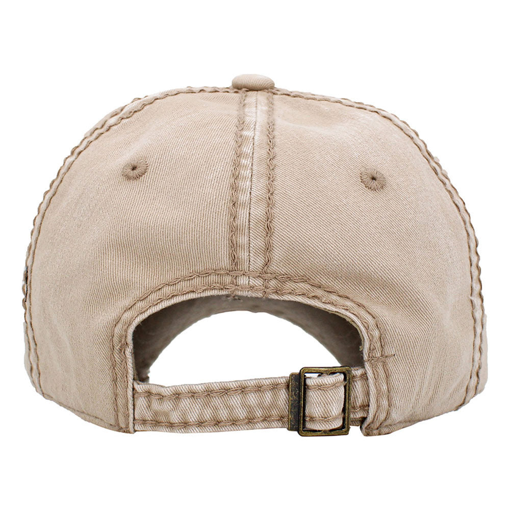 HATEGORY Beer Message Bear Antler Vintage Baseball Cap