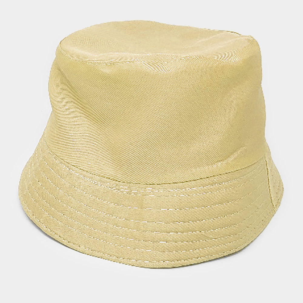 HATEGORY Solid Bucket Hat